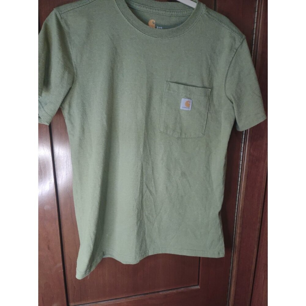 Carhartt Olive Green Short Sleeve Tee
